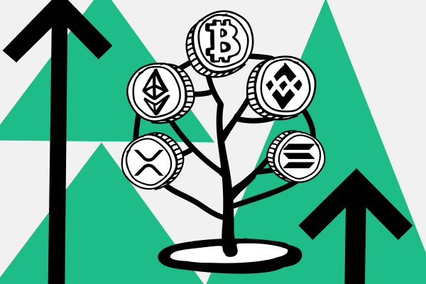 
                    Какие криптовалюты обошли биткоин по росту. Топ лучших инвестиций месяца
                